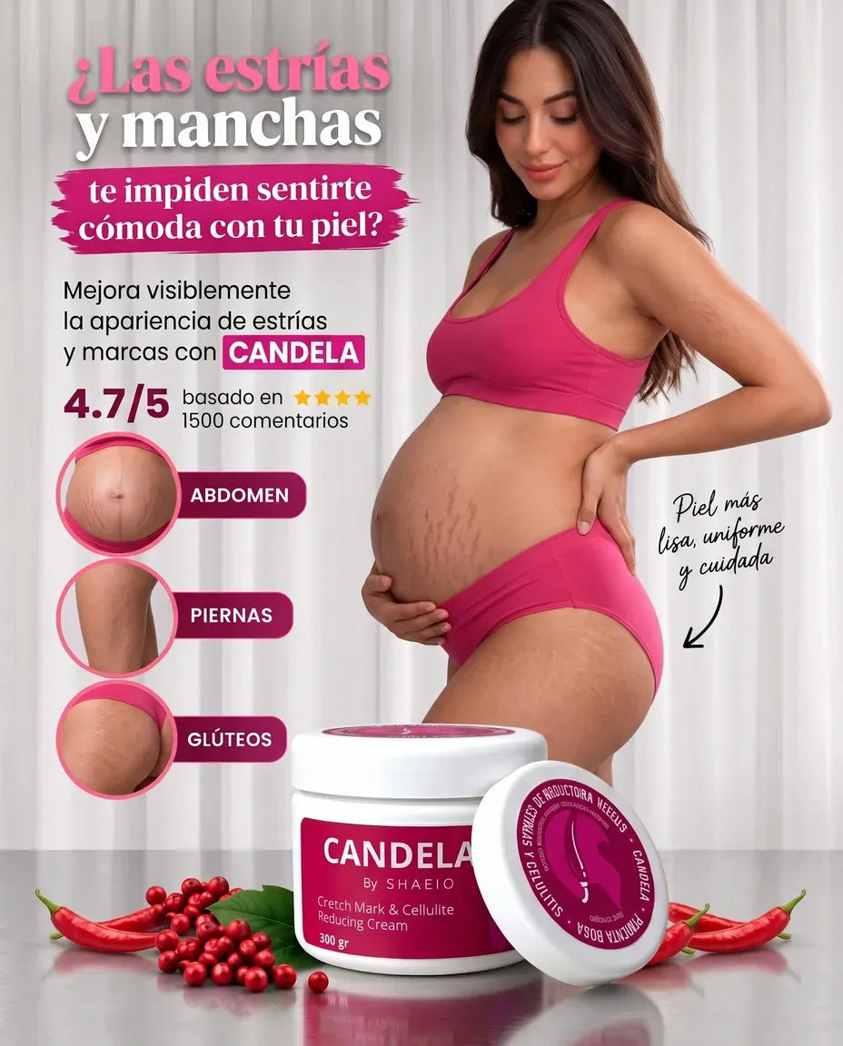 Candela – Crema Derretidora de Celulitis con Pimienta Rosa