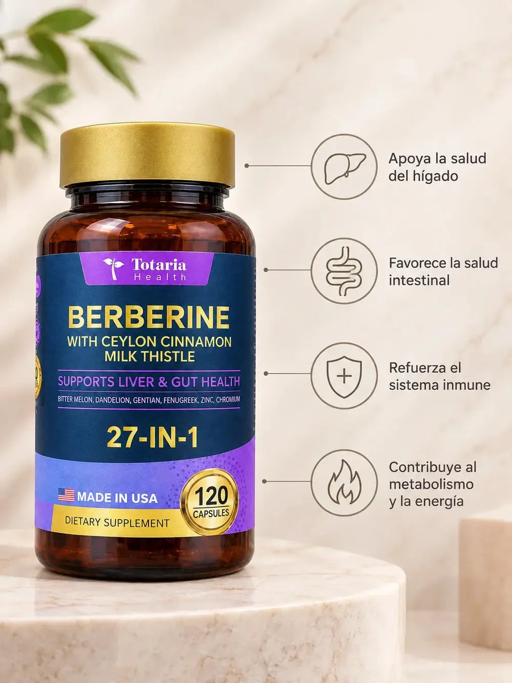 Berberina 27 en 1 Fórmula Completa ⭐