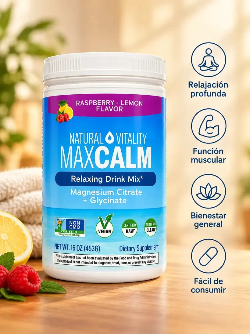 MaxCalm Original — Adiós Calambres y Desvelo
